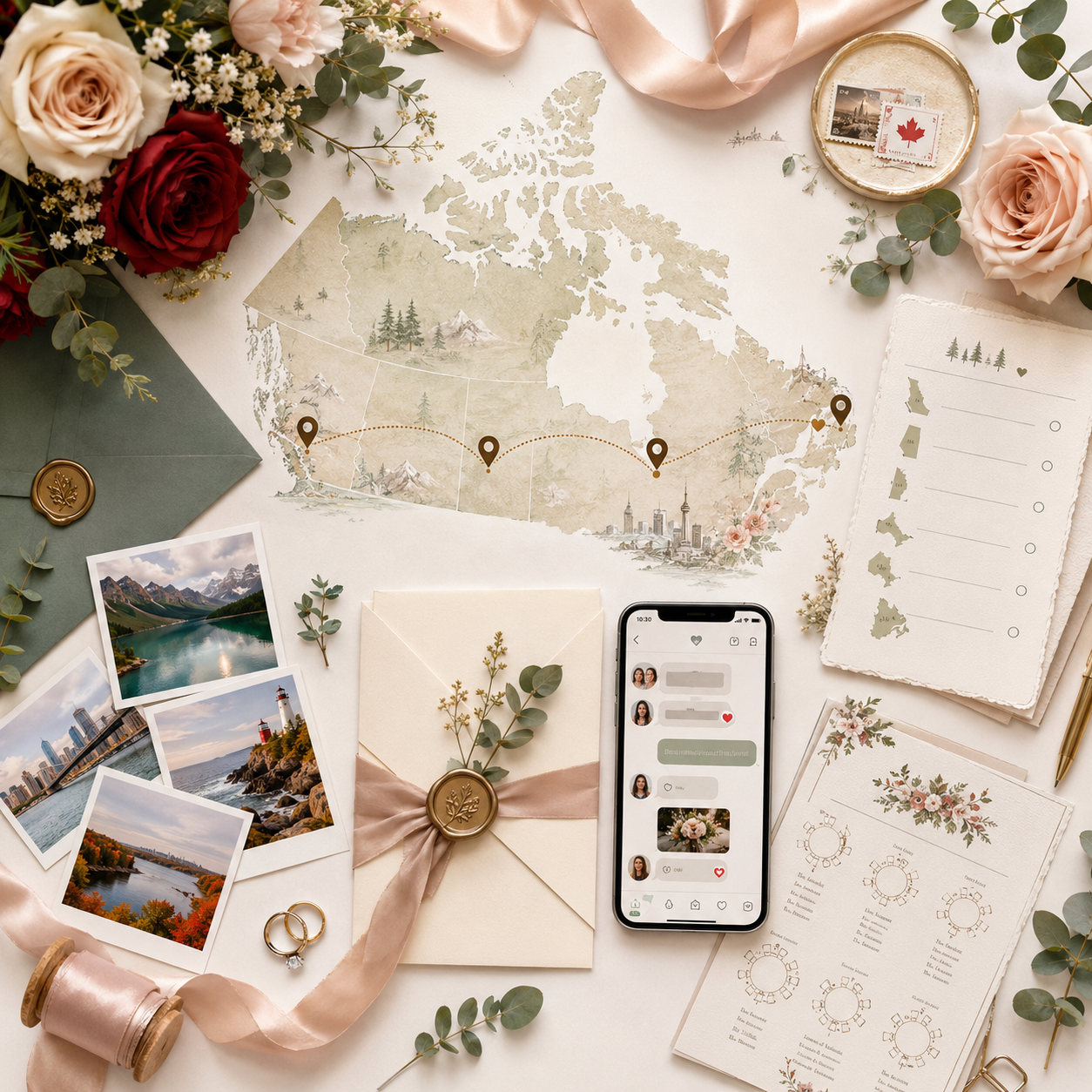 Wedding Planning Across Provinces: How to Coordinate Guests from Coast to Coast in Canada