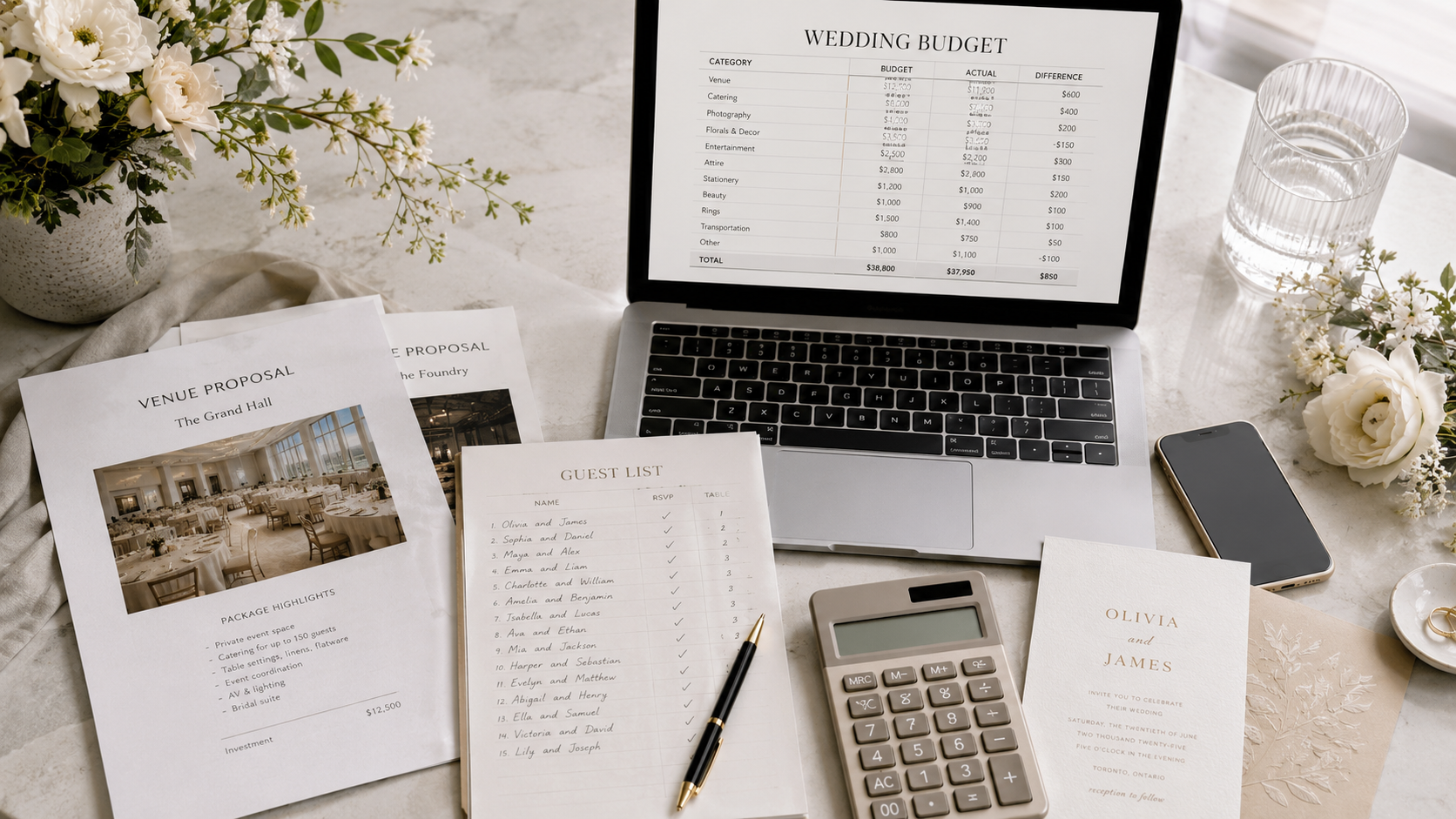 A Realistic Toronto Wedding Budget in 2026